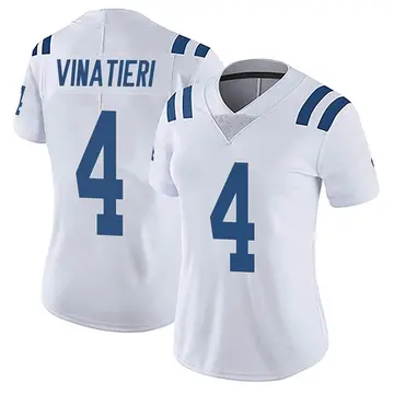 Nike Adam Vinatieri Women's Limited Indianapolis Colts White Vapor Untouchable Jersey