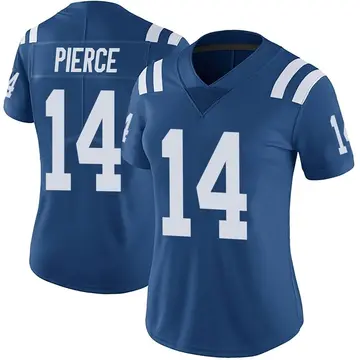Nike Alec Pierce Women's Limited Indianapolis Colts Royal Color Rush Vapor Untouchable Jersey