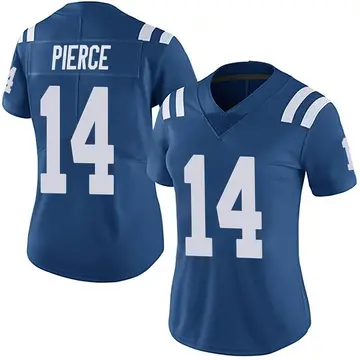 Nike Alec Pierce Women's Limited Indianapolis Colts Royal Team Color Vapor Untouchable Jersey
