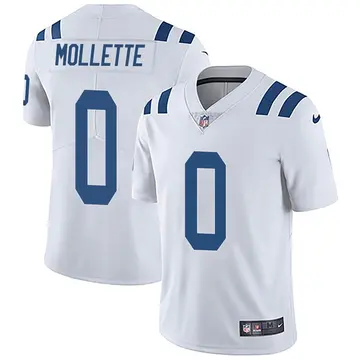 Nike Alex Mollette Men's Limited Indianapolis Colts White Vapor Untouchable Jersey