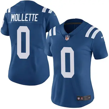 Nike Alex Mollette Women's Limited Indianapolis Colts Royal Team Color Vapor Untouchable Jersey