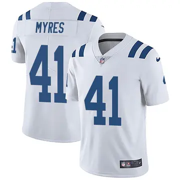 Nike Alexander Myres Men's Limited Indianapolis Colts White Vapor Untouchable Jersey