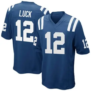 Nike Andrew Luck Men's Game Indianapolis Colts Royal Blue Team Color Jersey