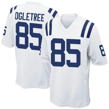 Nike Andrew Ogletree Men's Game Indianapolis Colts White Jersey
