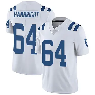 Nike Arlington Hambright Men's Limited Indianapolis Colts White Vapor Untouchable Jersey