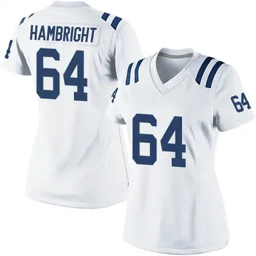 Nike Arlington Hambright Women's Game Indianapolis Colts White Jersey