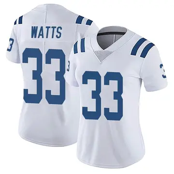 Nike Armani Watts Women's Limited Indianapolis Colts White Vapor Untouchable Jersey