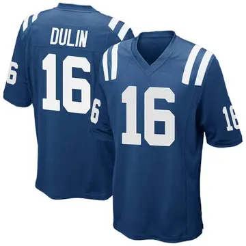 Nike Ashton Dulin Men's Game Indianapolis Colts Royal Blue Team Color Jersey
