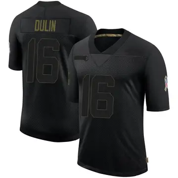 Nike Ashton Dulin Men's Limited Indianapolis Colts Black 2020 Salute To Service Jersey