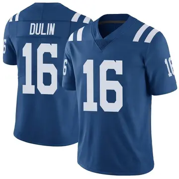 Nike Ashton Dulin Men's Limited Indianapolis Colts Royal Color Rush Vapor Untouchable Jersey