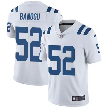 Nike Ben Banogu Youth Limited Indianapolis Colts White Vapor Untouchable Jersey