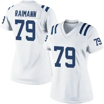 Nike Bernhard Raimann Women's Game Indianapolis Colts White Jersey