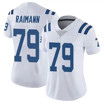 Nike Bernhard Raimann Women's Limited Indianapolis Colts White Vapor Untouchable Jersey