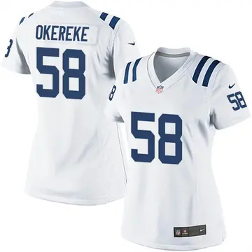 Nike Bobby Okereke Women's Game Indianapolis Colts White Jersey