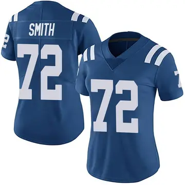 Nike Braden Smith Women's Limited Indianapolis Colts Royal Team Color Vapor Untouchable Jersey