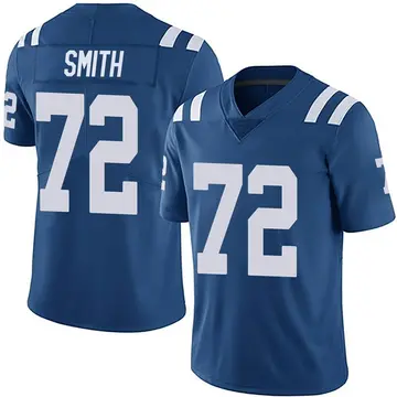 Nike Braden Smith Youth Limited Indianapolis Colts Royal Team Color Vapor Untouchable Jersey