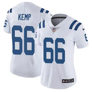 Nike Brandon Kemp Women's Limited Indianapolis Colts White Vapor Untouchable Jersey