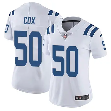 Nike Bryan Cox Women's Limited Indianapolis Colts White Vapor Untouchable Jersey