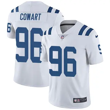 Nike Byron Cowart Men's Limited Indianapolis Colts White Vapor Untouchable Jersey