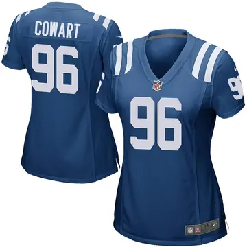 Nike Byron Cowart Women's Game Indianapolis Colts Royal Blue Team Color Jersey