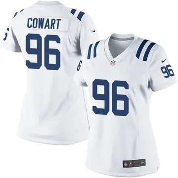 Nike Byron Cowart Women's Game Indianapolis Colts White Jersey