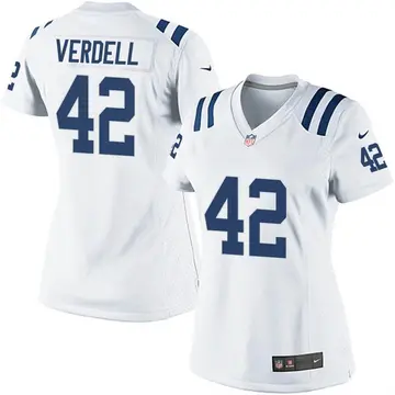Nike CJ Verdell Women's Game Indianapolis Colts White Jersey