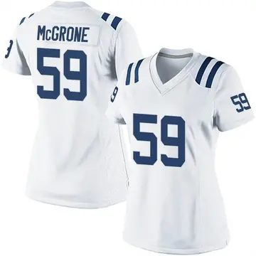 Nike Cameron McGrone Women's Game Indianapolis Colts White Jersey