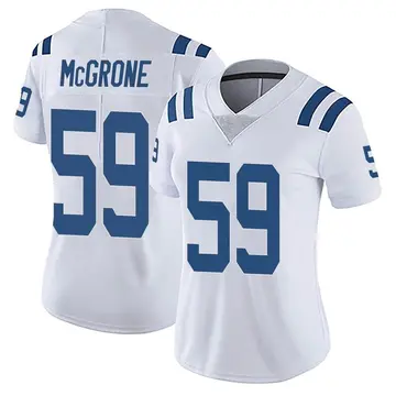 Nike Cameron McGrone Women's Limited Indianapolis Colts White Vapor Untouchable Jersey