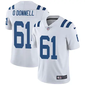 Nike Carter O'Donnell Men's Limited Indianapolis Colts White Vapor Untouchable Jersey