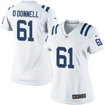 Nike Carter O'Donnell Women's Game Indianapolis Colts White Jersey