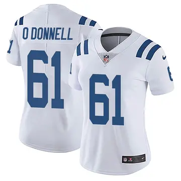 Nike Carter O'Donnell Women's Limited Indianapolis Colts White Vapor Untouchable Jersey