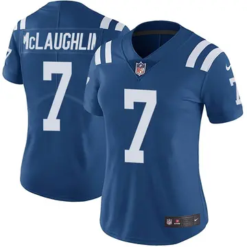 Nike Chase McLaughlin Women's Limited Indianapolis Colts Royal Color Rush Vapor Untouchable Jersey