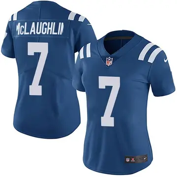 Nike Chase McLaughlin Women's Limited Indianapolis Colts Royal Team Color Vapor Untouchable Jersey