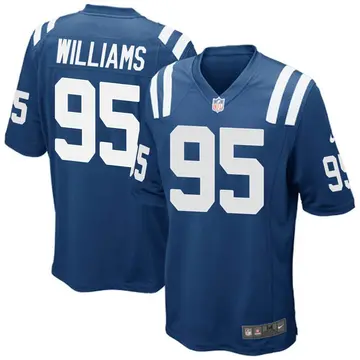 Nike Chris Williams Men's Game Indianapolis Colts Royal Blue Team Color Jersey
