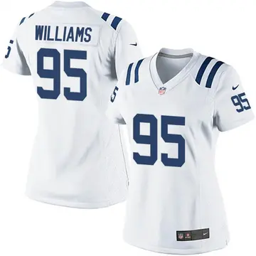 Nike Chris Williams Women's Game Indianapolis Colts White Jersey