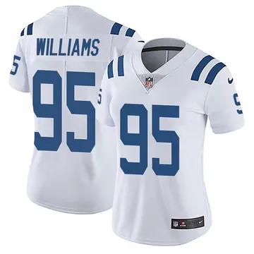 Nike Chris Williams Women's Limited Indianapolis Colts White Vapor Untouchable Jersey