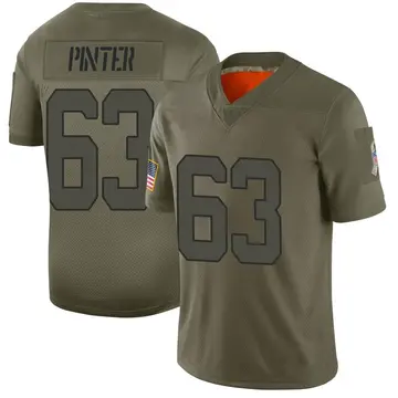 Nike Danny Pinter Men's Limited Indianapolis Colts Camo 2019 Salute to Service Jersey