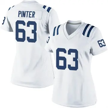 Nike Danny Pinter Women's Game Indianapolis Colts White Jersey