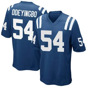 Nike Dayo Odeyingbo Men's Game Indianapolis Colts Royal Blue Team Color Jersey