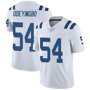 Nike Dayo Odeyingbo Men's Limited Indianapolis Colts White Vapor Untouchable Jersey