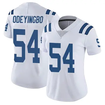 Nike Dayo Odeyingbo Women's Limited Indianapolis Colts White Vapor Untouchable Jersey