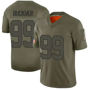 Nike DeForest Buckner Men's Limited Indianapolis Colts Camo 2019 Salute to Service Jersey