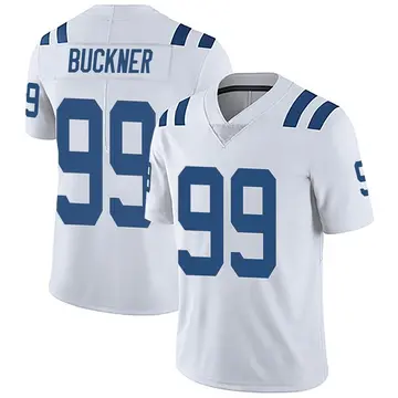 Nike DeForest Buckner Men's Limited Indianapolis Colts White Vapor Untouchable Jersey
