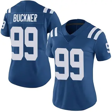 Nike DeForest Buckner Women's Limited Indianapolis Colts Royal Team Color Vapor Untouchable Jersey