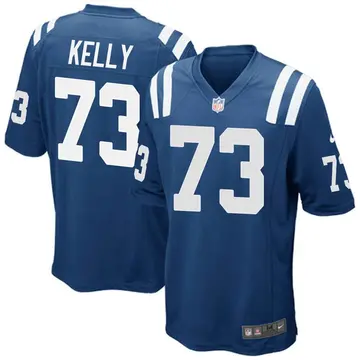 Nike Dennis Kelly Men's Game Indianapolis Colts Royal Blue Team Color Jersey