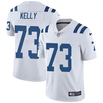 Nike Dennis Kelly Men's Limited Indianapolis Colts White Vapor Untouchable Jersey