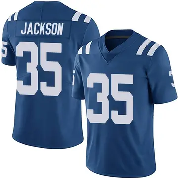 Nike Deon Jackson Men's Limited Indianapolis Colts Royal Team Color Vapor Untouchable Jersey