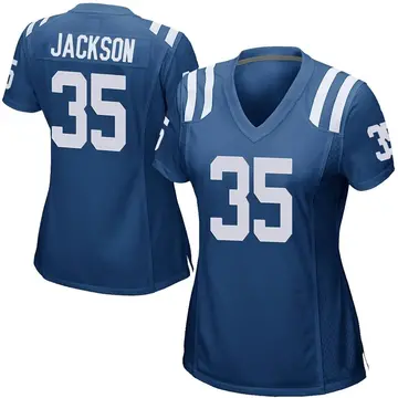 Nike Deon Jackson Women's Game Indianapolis Colts Royal Blue Team Color Jersey