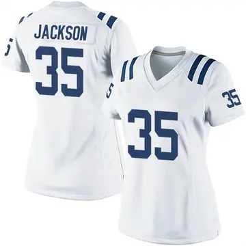 Nike Deon Jackson Women's Game Indianapolis Colts White Jersey