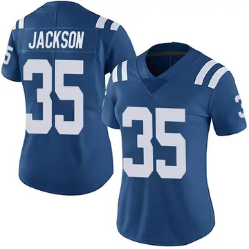 Nike Deon Jackson Women's Limited Indianapolis Colts Royal Team Color Vapor Untouchable Jersey